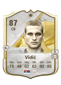 Nemanja Vidić Icon 87 OVR