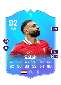 Mohamed Salah POTM Premier League 92 OVR