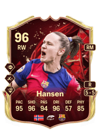 Caroline Graham Hansen TOTS Champions 96 OVR