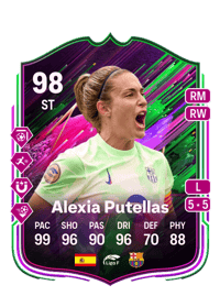 Alexia Putellas Shapeshifters 98 OVR