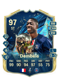 Ousmane Dembélé TEAM OF THE SEASON 97 OVR