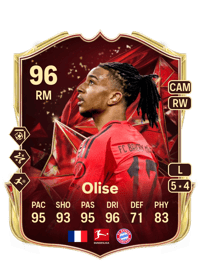 Michael Olise TOTS Champions 96 OVR