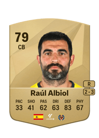 Raúl Albiol Common 79 OVR