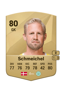 Kasper Schmeichel Common 80 OVR
