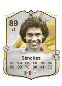 Hugo Sánchez Icon 89 OVR