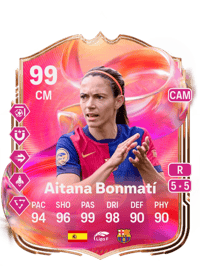 Aitana Bonmatí FUTTIES 99 OVR