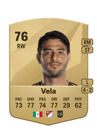 Carlos Vela Common 76 OVR