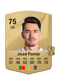 José Fonte Common 75 OVR