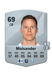 Niklas Moisander Common 69 OVR