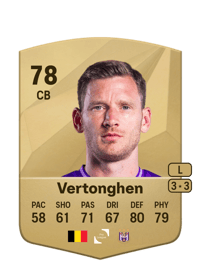 Jan Vertonghen Common 78 OVR