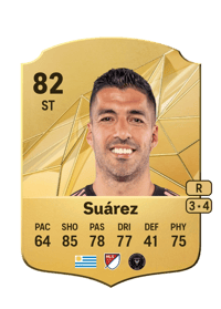 Luis Suárez Rare 82 OVR