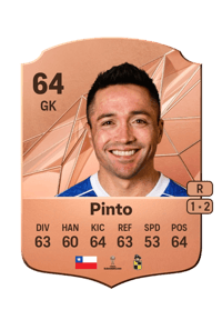 Miguel Pinto Rare 64 OVR