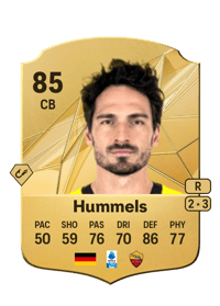 Mats Hummels Rare 85 OVR