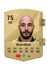 Nordin Amrabat Common 75 OVR