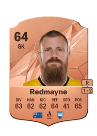 Andrew Redmayne Rare 64 OVR