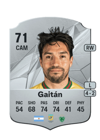 Nicolás Gaitán Rare 71 OVR