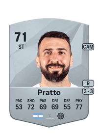 Lucas Pratto Common 71 OVR