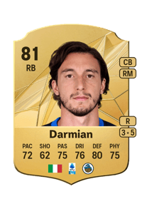 Matteo Darmian Rare 81 OVR