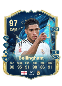 Jude Bellingham TEAM OF THE SEASON 97 OVR