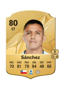 Alexis Sánchez Rare 80 OVR