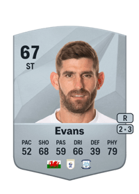 Ched Evans Common 67 OVR