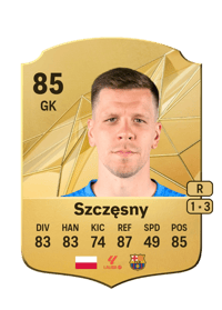 Wojciech Szczęsny Rare 85 OVR