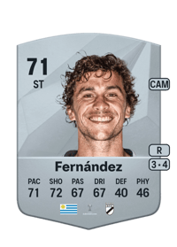 Sebastián Fernández Common 71 OVR