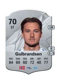 Fredrik Gulbrandsen Rare 70 OVR