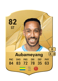 Pierre-Emerick Aubameyang Rare 82 OVR