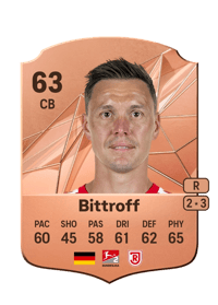 Alexander Bittroff Rare 63 OVR