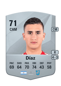 Mauro Díaz Common 71 OVR