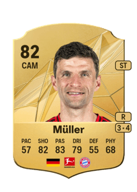 Thomas Müller Rare 82 OVR