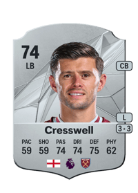 Aaron Cresswell Rare 74 OVR