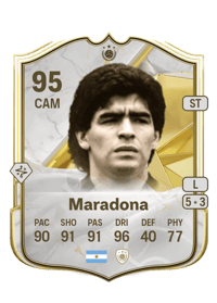 Diego Armando Maradona Icon 95 OVR