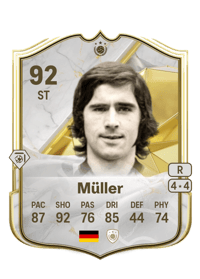 Gerd Müller Icon 92 OVR
