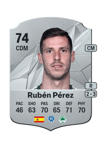 Rubén Pérez Rare 74 OVR