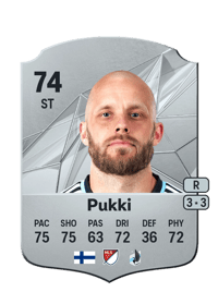 Teemu Pukki Rare 74 OVR
