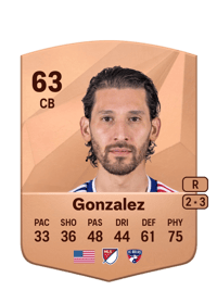 Omar Gonzalez Common 63 OVR