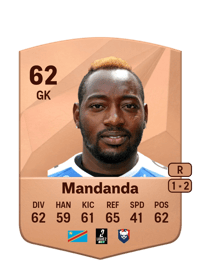 Parfait Mandanda Common 62 OVR