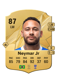 Neymar Jr Rare 87 OVR
