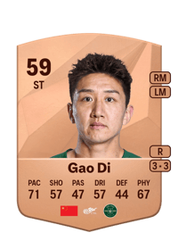 Gao Di Common 59 OVR