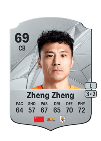 Zheng Zheng Rare 69 OVR