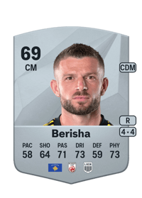 Valon Berisha Common 69 OVR