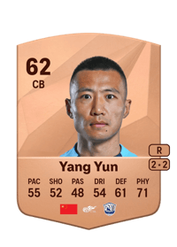 Yang Yun Common 62 OVR