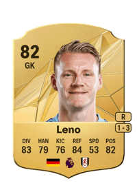 Bernd Leno Rare 82 OVR