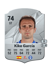 Kike García Rare 74 OVR