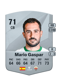 Mario Gaspar Common 71 OVR