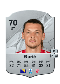 Milan Đurić Rare 70 OVR