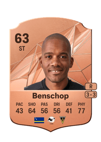 Charlison Benschop Rare 63 OVR