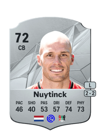 Bram Nuytinck Rare 72 OVR